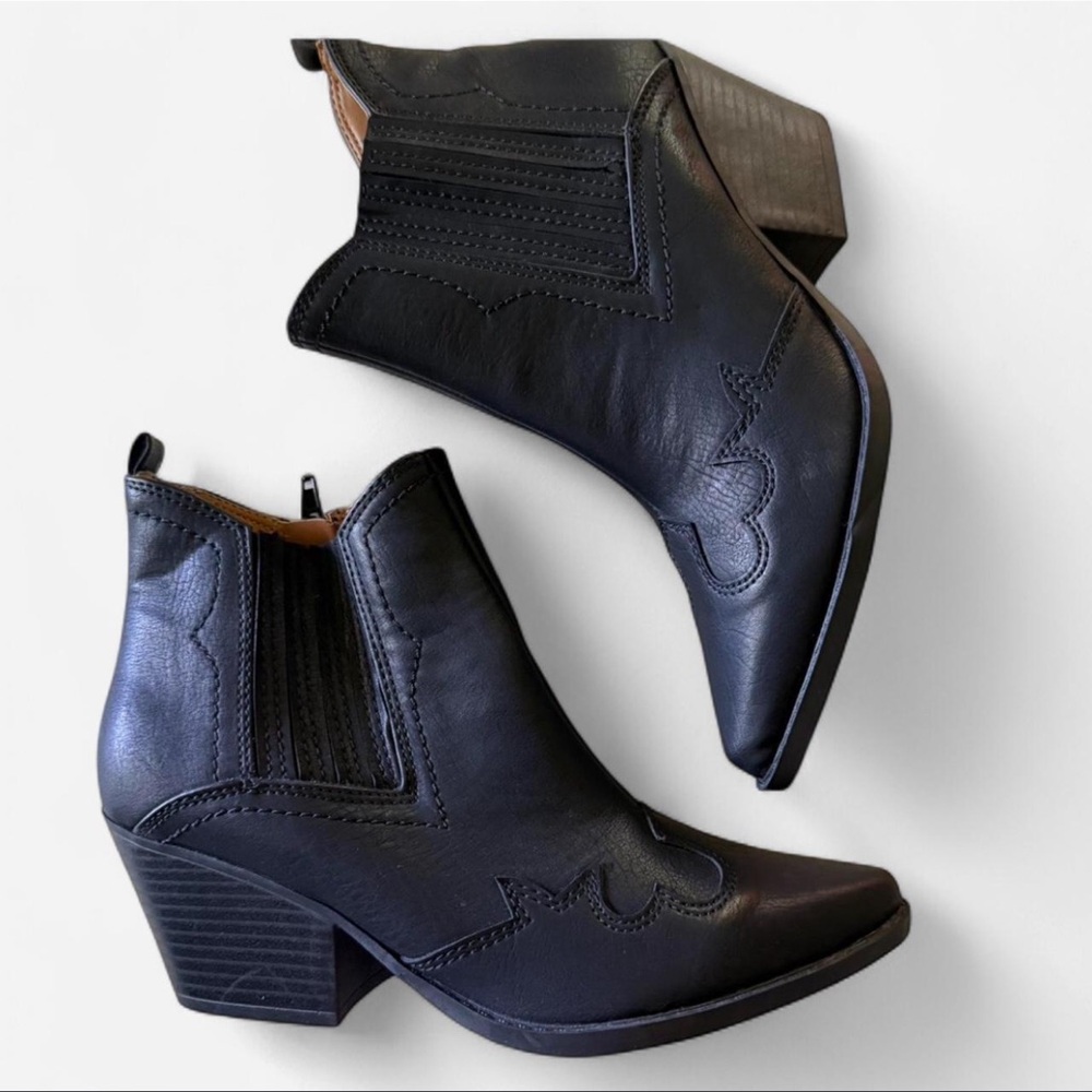 Black Ankle Boots